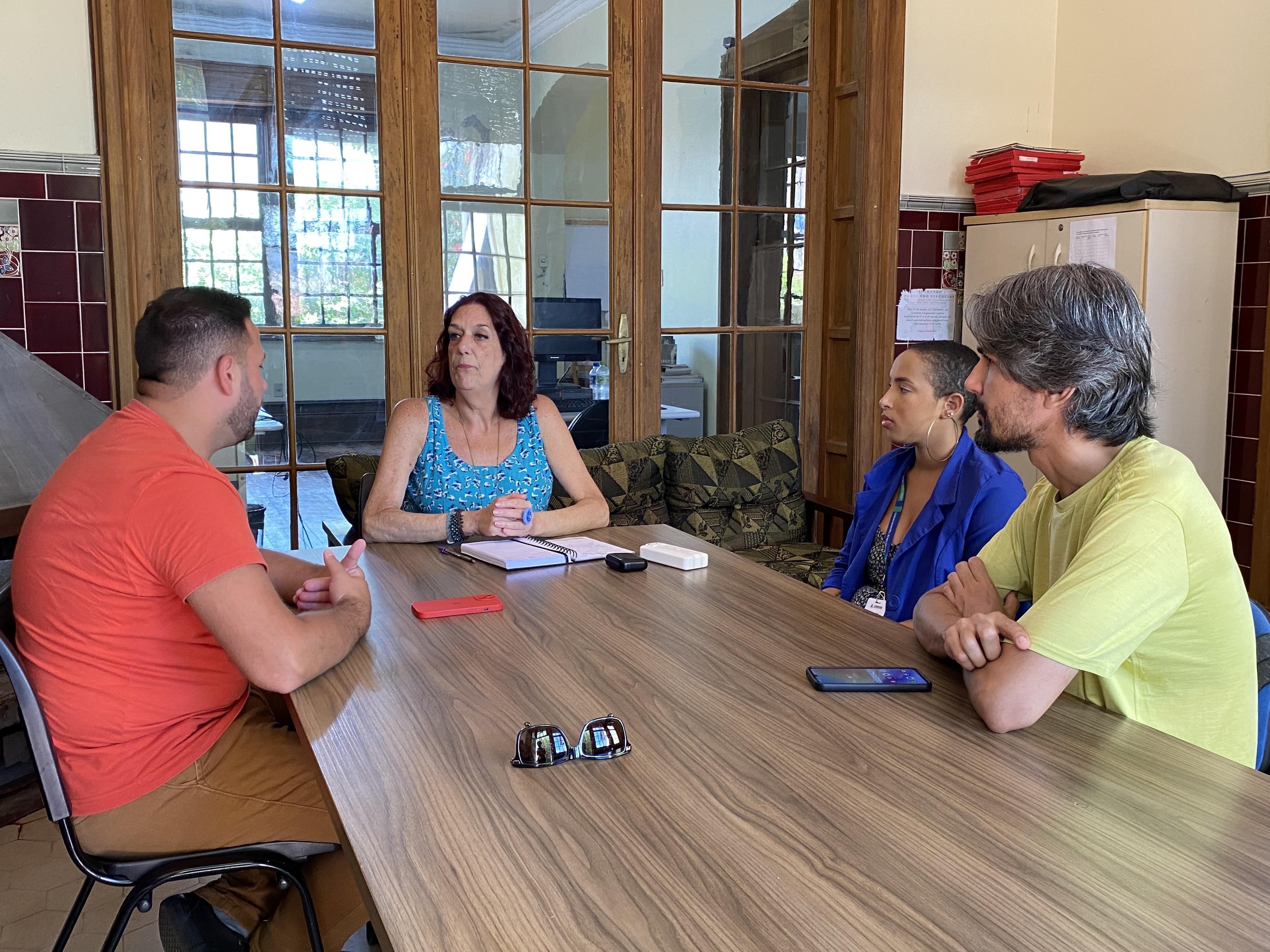 Visita à Secretaria Municipal de Cultura e Economia Criativa para encaminhar demandas, apresentar projetos e colocar o mandato à disposição.