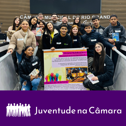 Câmara acolhe projeto Mobilização e Democracia na Juventude