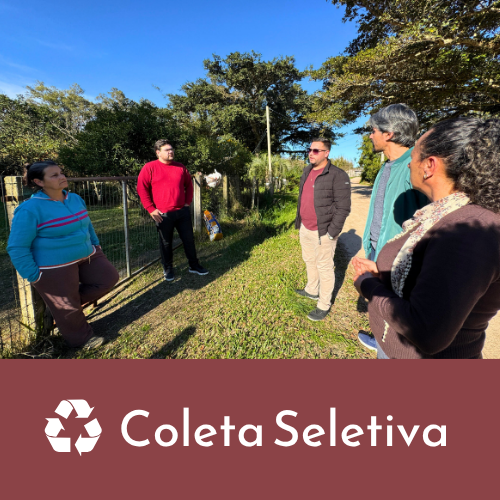 Coleta seletiva é retomada na Ilha dos Marinheiros após dois anos